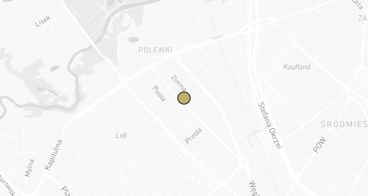 Mapa dojazdu: Gabinet Weterynaryjny Magdalena Wieczorek-Rączka