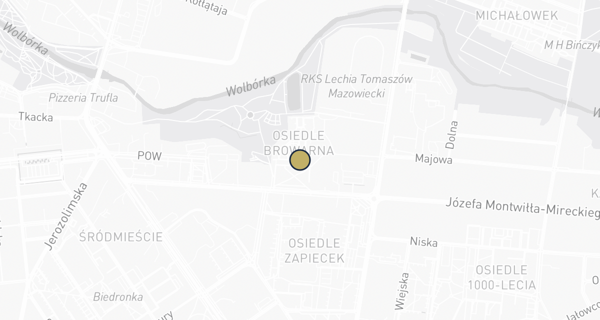 Mapa dojazdu: Centrum Weterynaryjne KOVET