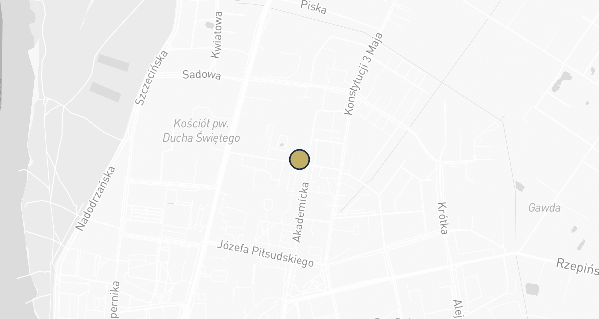 Mapa dojazdu: Lecznica dla zwierząt. Andrzej Podlodowski