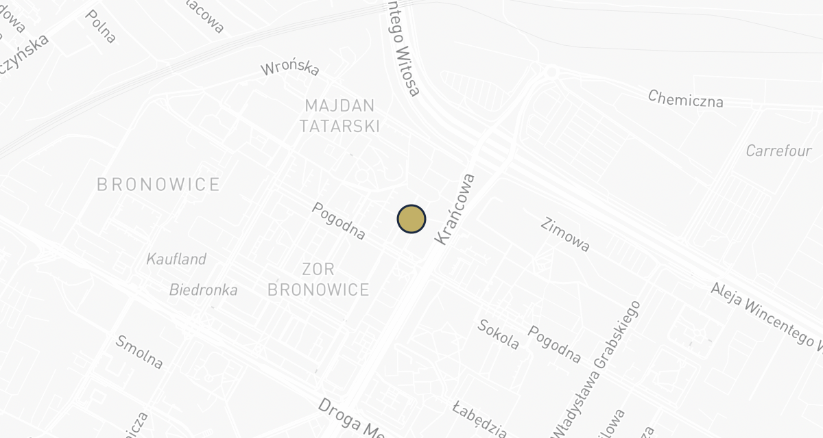 Mapa dojazdu: Przychodnia weterynaryjna "Pogodna"