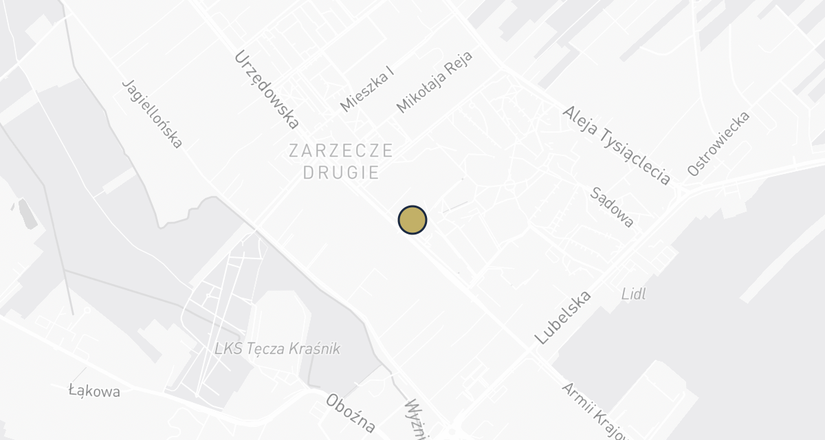 Mapa dojazdu: AS Gabinet Weterynaryjny lek. wet. Agnieszka Sobala, weterynarz Kraśnik