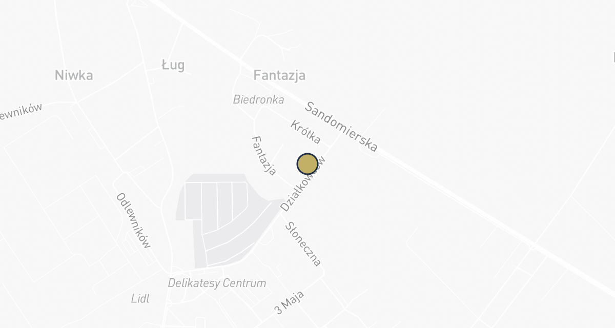 Mapa dojazdu: Gabinet Weterynaryjny lek.wet. Grzegorz Świergul