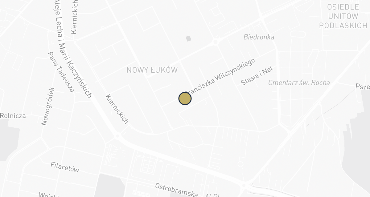 Mapa dojazdu: Przychodnia Weterynaryjna MAMUT lek.wet. Aneta Oklińska