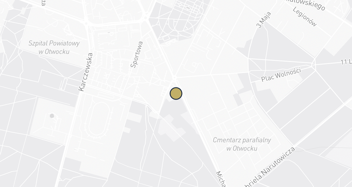 Mapa dojazdu: Specjalistyczna lecznica dla zwierząt