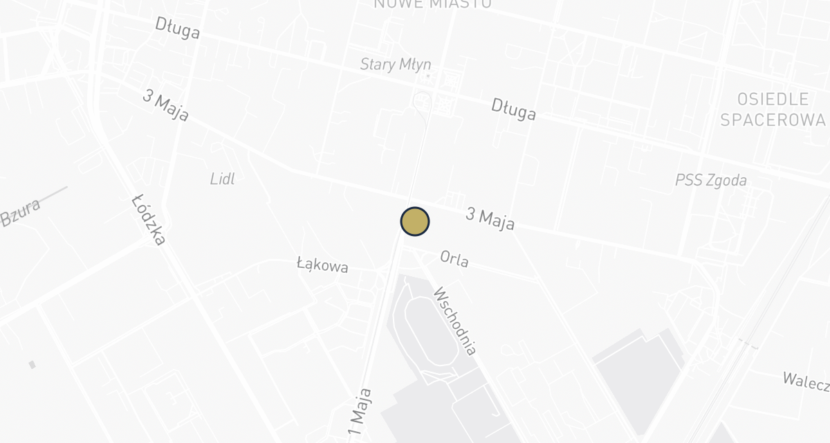 Mapa dojazdu: Jużak - Gabinet weterynaryjny