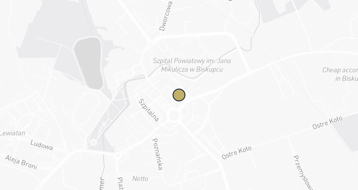 Mapa dojazdu: Centrum Zdrowia Zwierząt