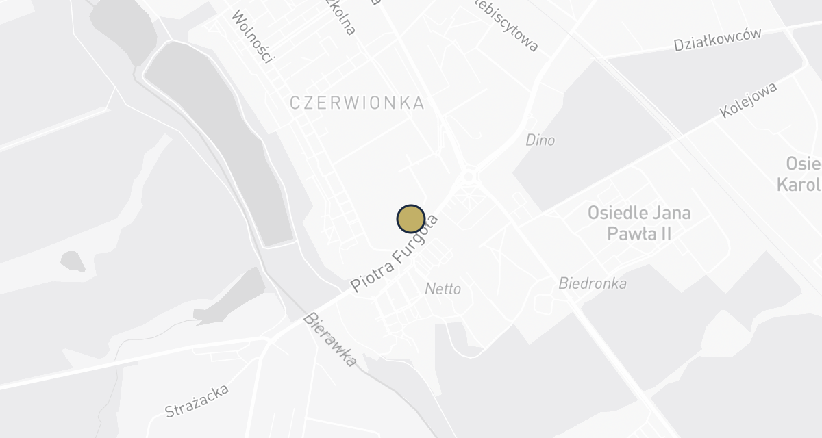 Mapa dojazdu: Gabinet Weterynaryjny Izabela i Łukasz Brząkalik