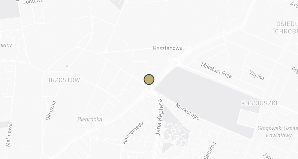 Mapa dojazdu: Basset