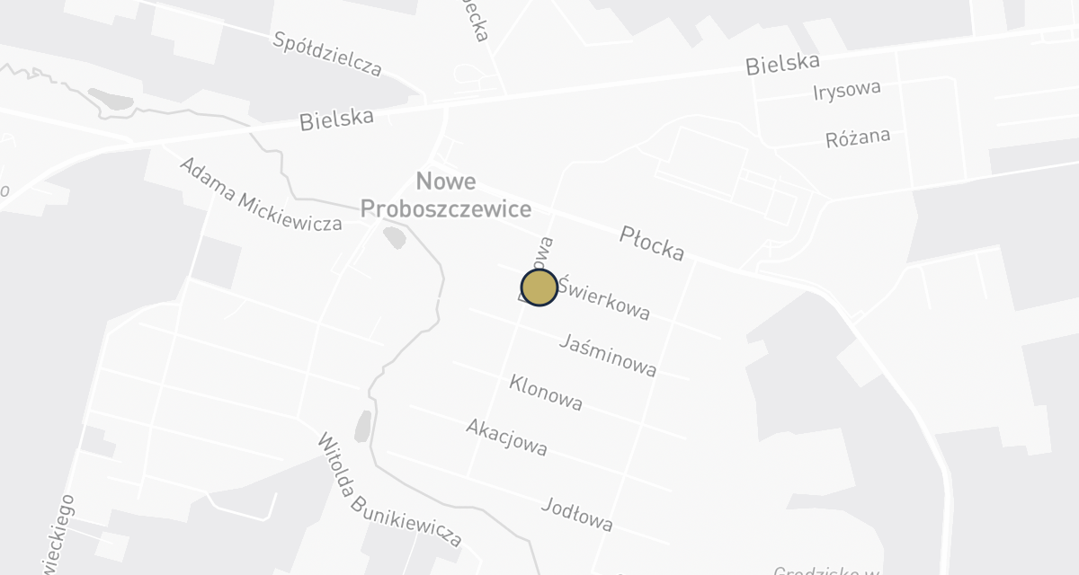 Mapa dojazdu: Figiel B., lek. wet., Figiel W.M. mgr inż. wet. Gabinet weterynaryjny. Sprzedaż pasz
