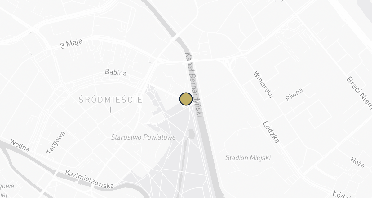 Mapa dojazdu: Piotrowski Roman, lek. wet. Przychodnia weterynaryjna