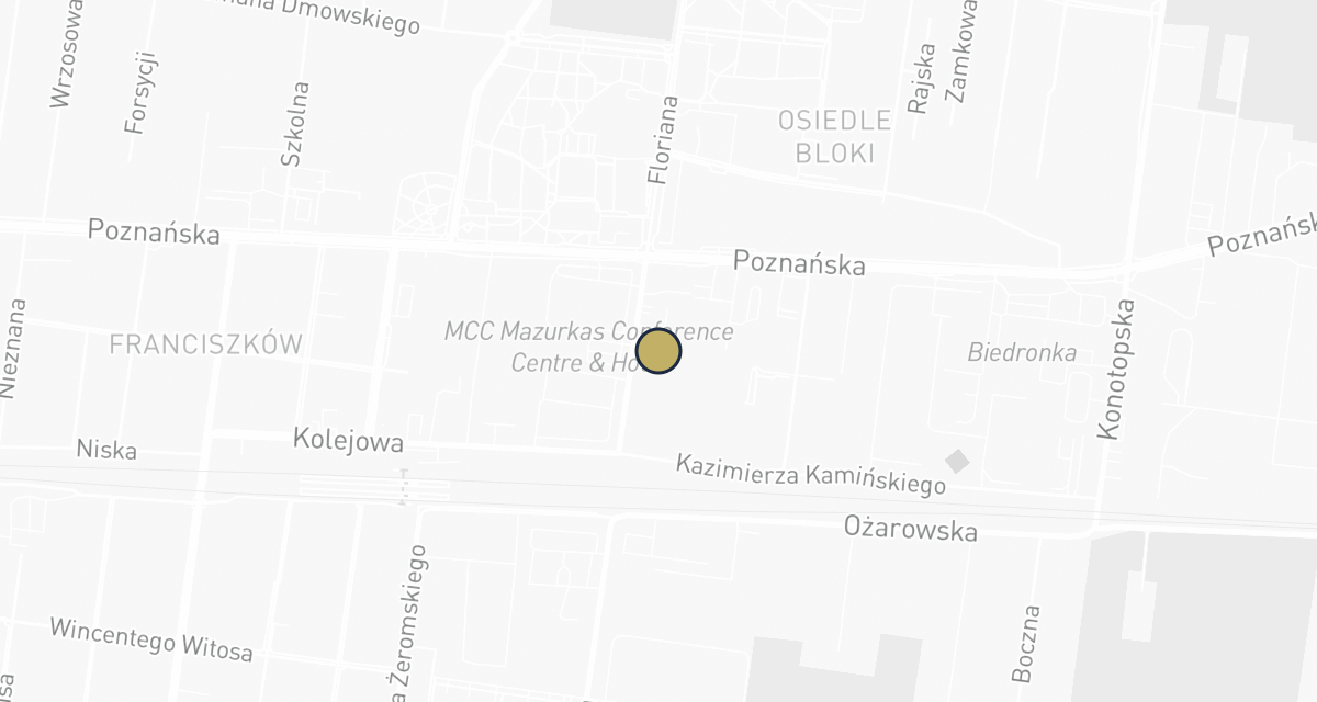 Mapa dojazdu: Strażacka - Weterynarz Ożarów Mazowiecki, Lecznica Weterynaryjna, Przychodnia Weterynaryjna