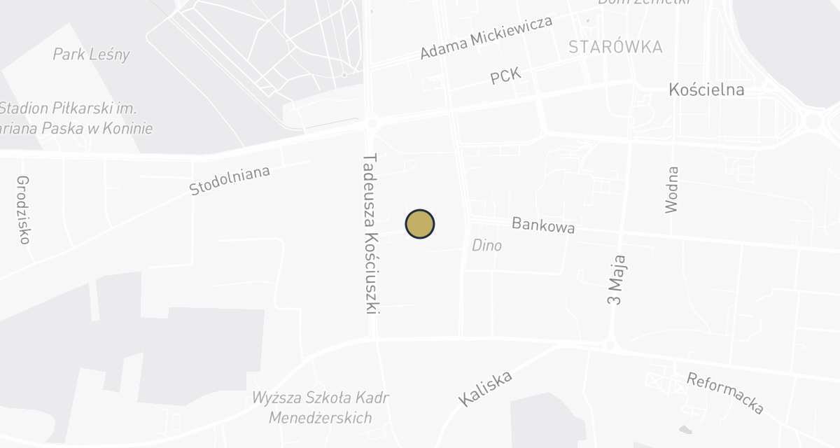 Mapa dojazdu: Zakładu Higieny Weterynaryjnej