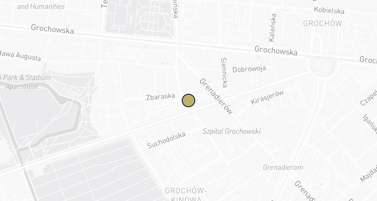 Mapa dojazdu: Tygrysek