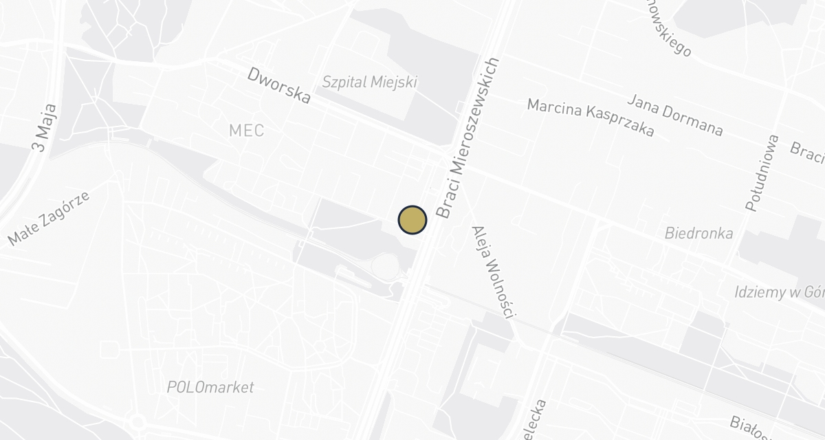 Mapa dojazdu: Przychodnia Weterynaryjna Faunika