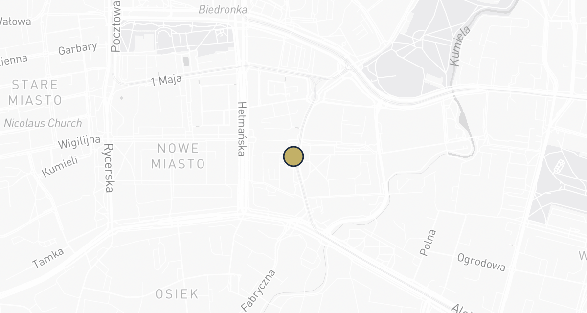 Mapa dojazdu: Gabinet Weterynaryjny "PUPIL"