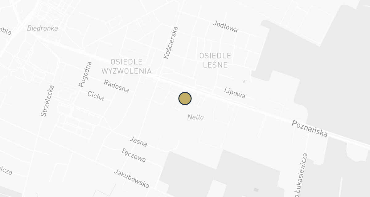 Mapa dojazdu: Gabinet Weterynaryjny VETICUS, Pniewy