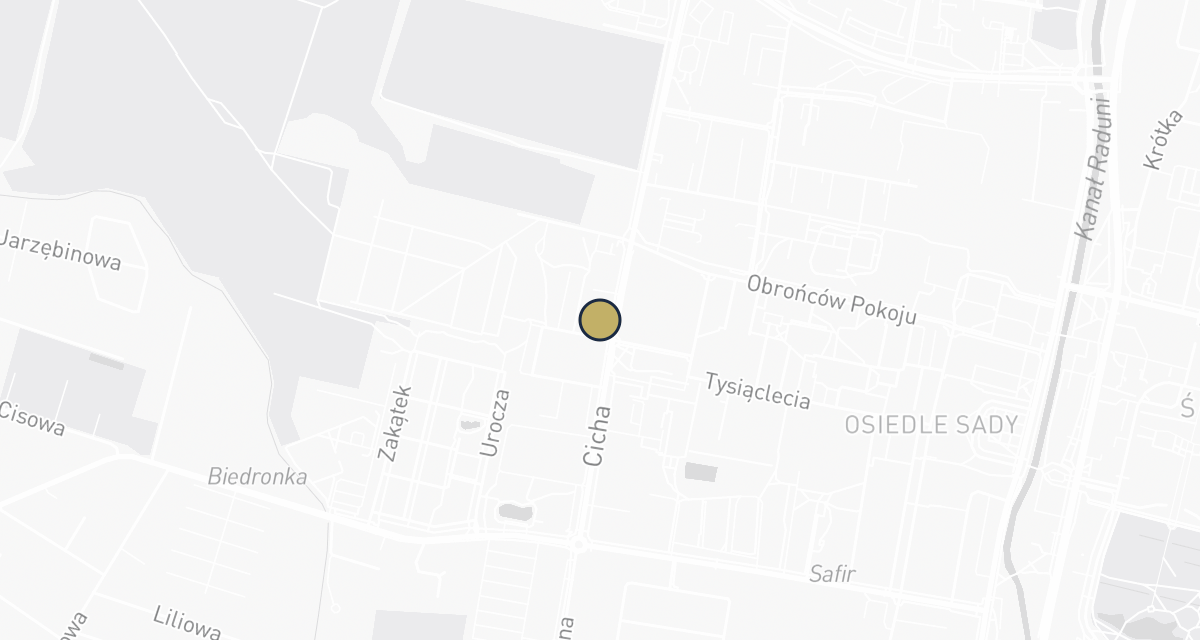 Mapa dojazdu: UWETERYNARZa