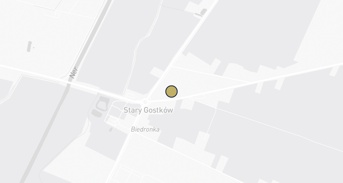 Mapa dojazdu: Woźniak Andrzej. Usługi lekarsko - weterynaryjne