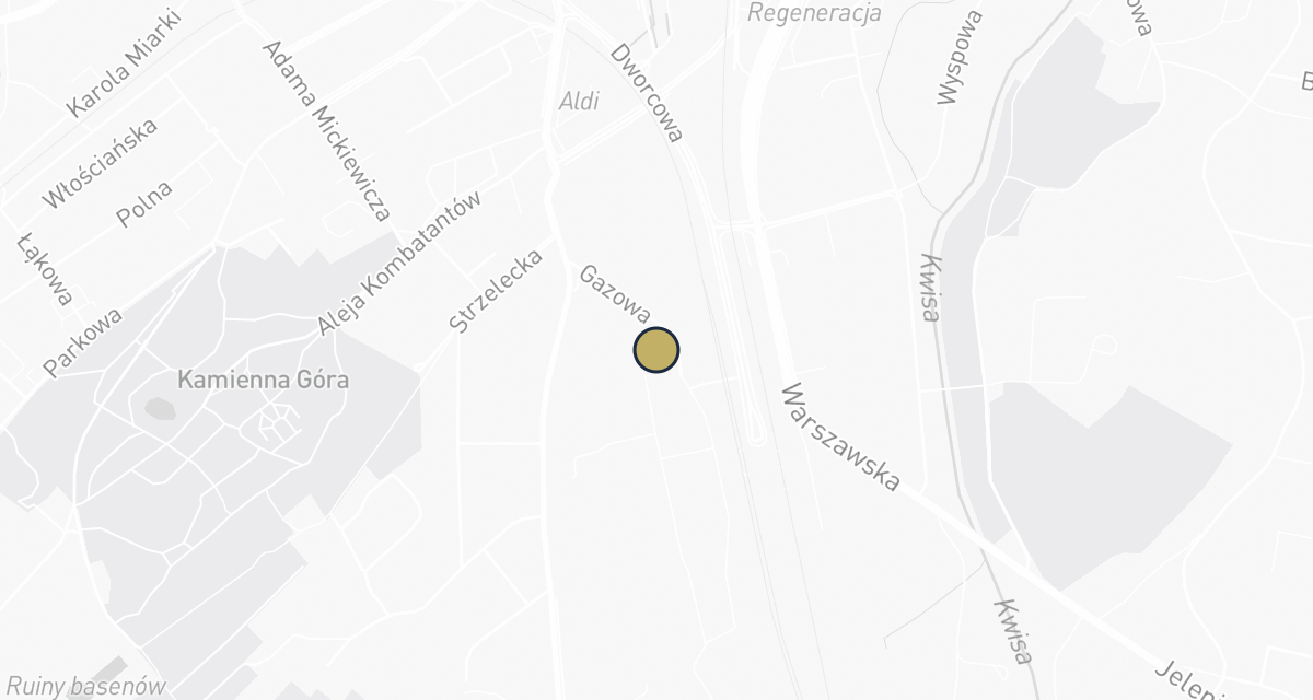 Mapa dojazdu: Pracownia Weterynaryjnej Tomografii Komputerowej KEROS