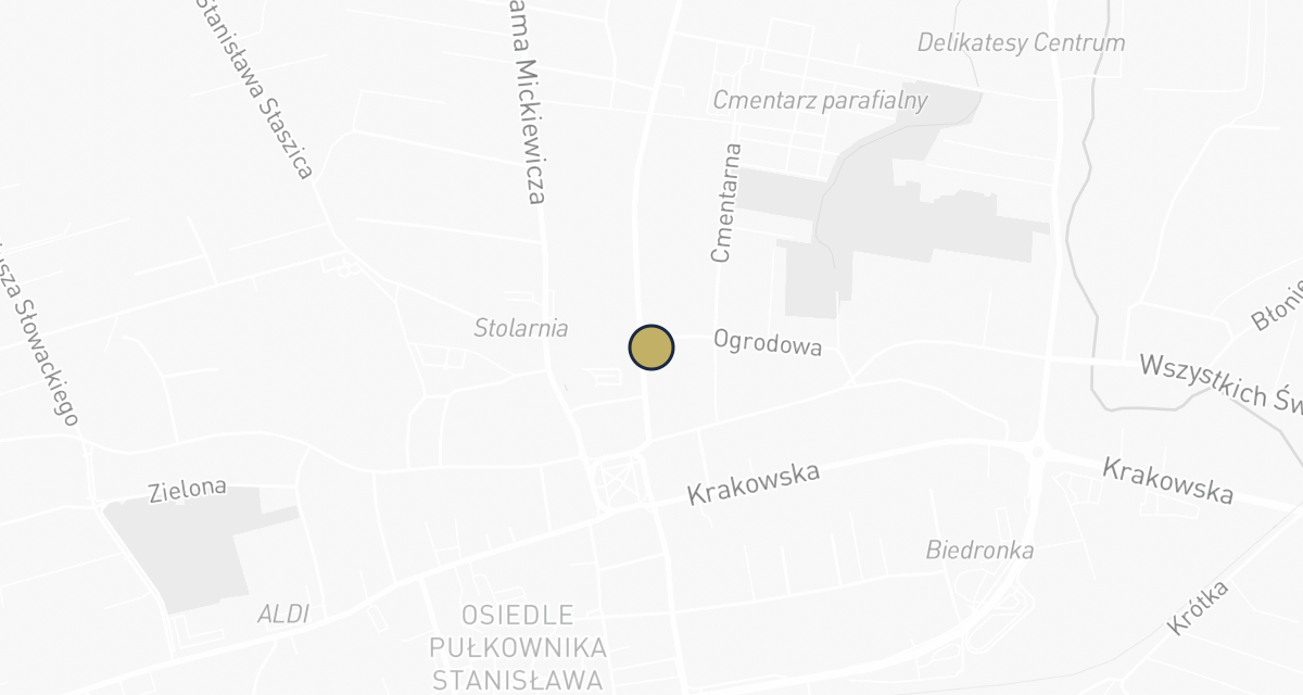 Mapa dojazdu: Przychodnia Weterynaryjna Małych Serc