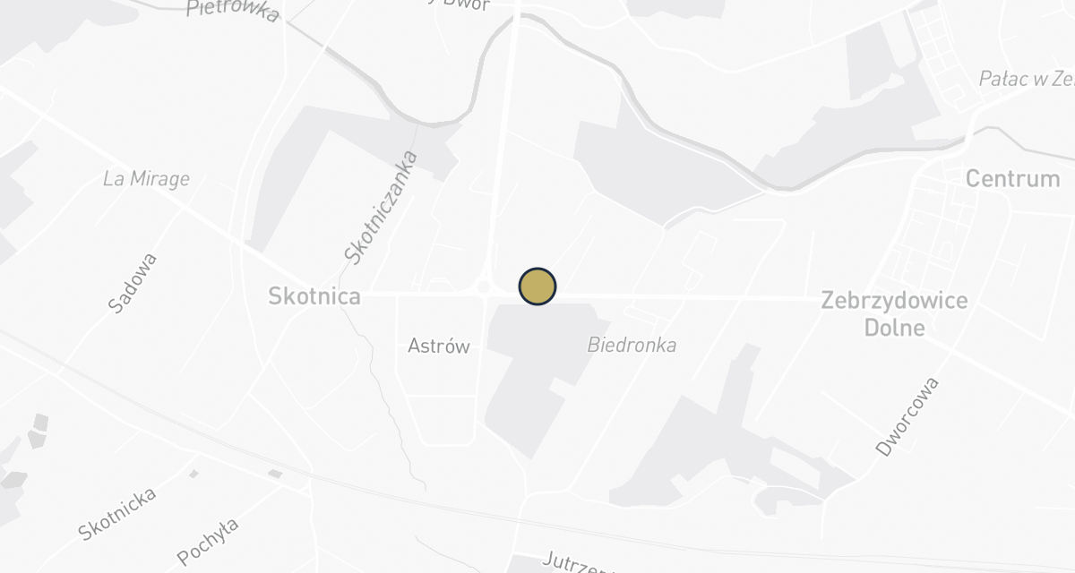 Mapa dojazdu: Gabinet weterynaryjny Reksio Maria Krzystała