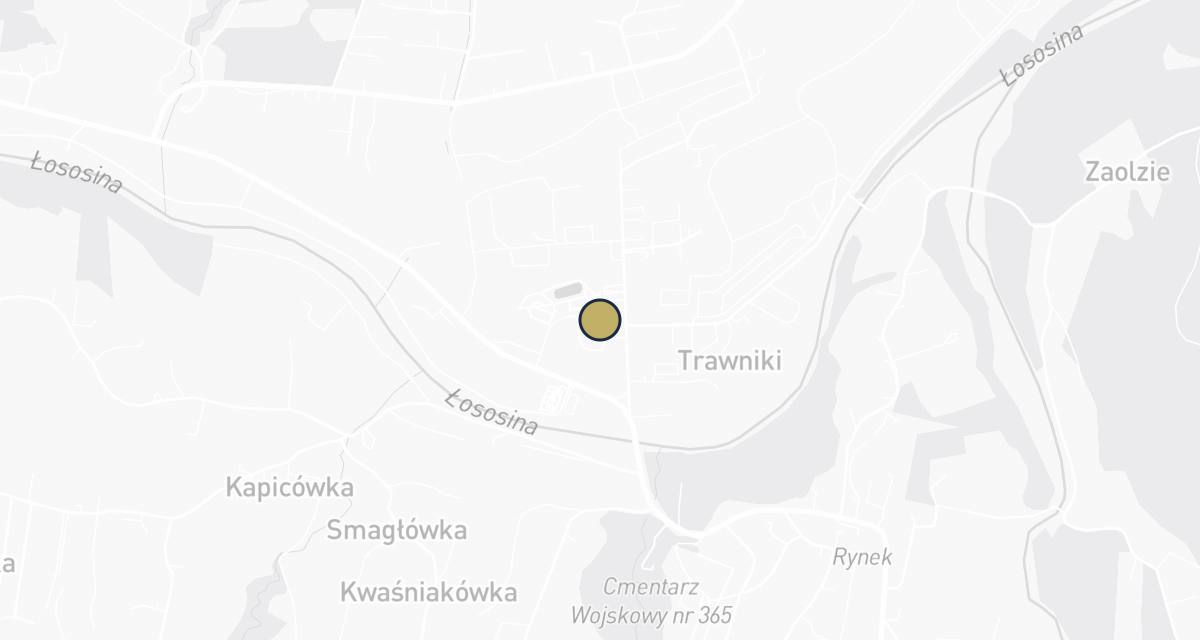 Mapa dojazdu: Weterynarz