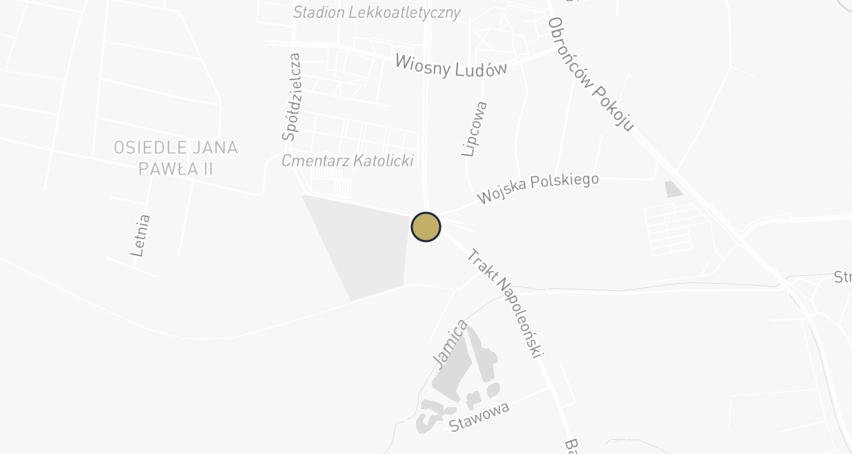 Mapa dojazdu: PRZYCHODNIA WETERYNARYJNA "Na Lisinach" dr Michał Kulok