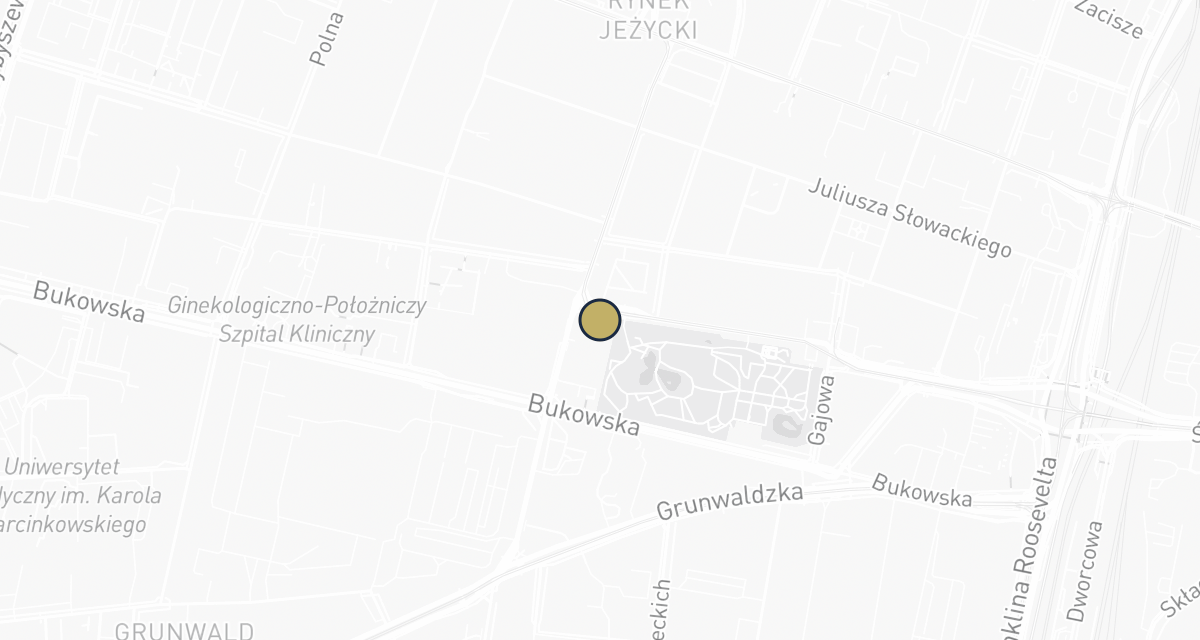 Mapa dojazdu: Lekarz weterynarii