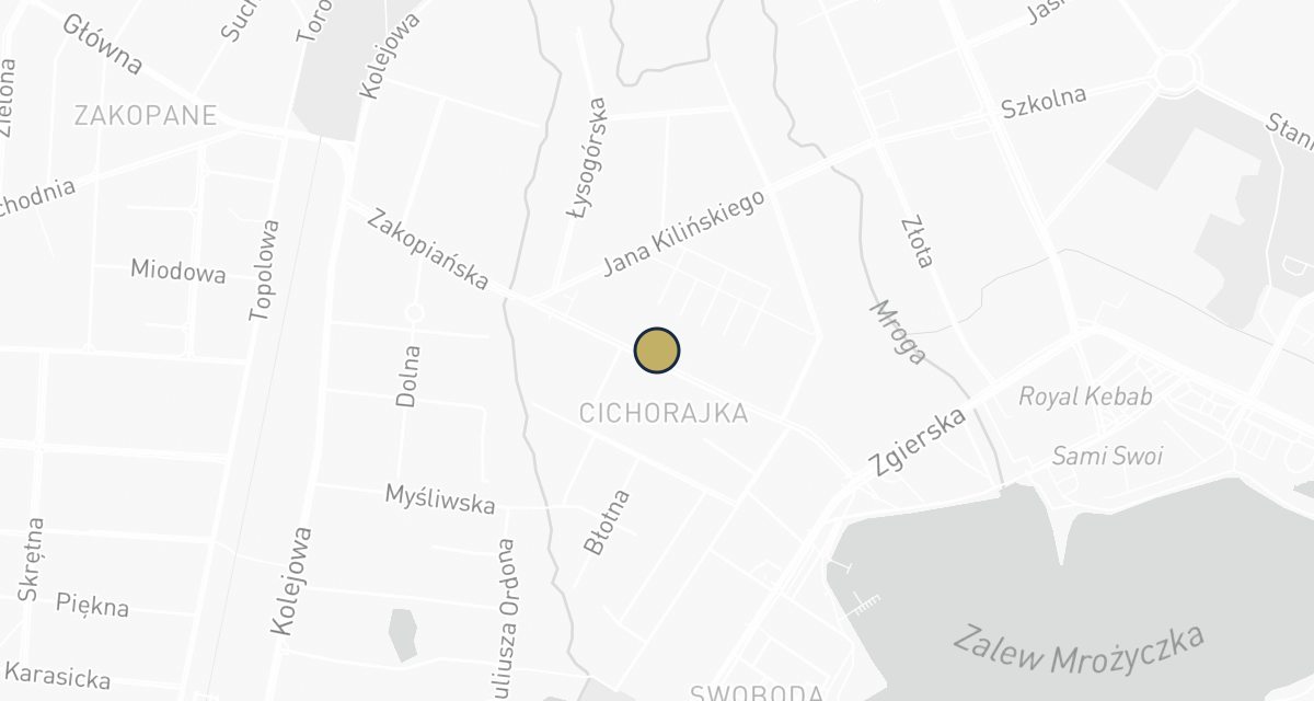 Mapa dojazdu: LECZNICA VET - PROTECT DARIUSZ PARYS