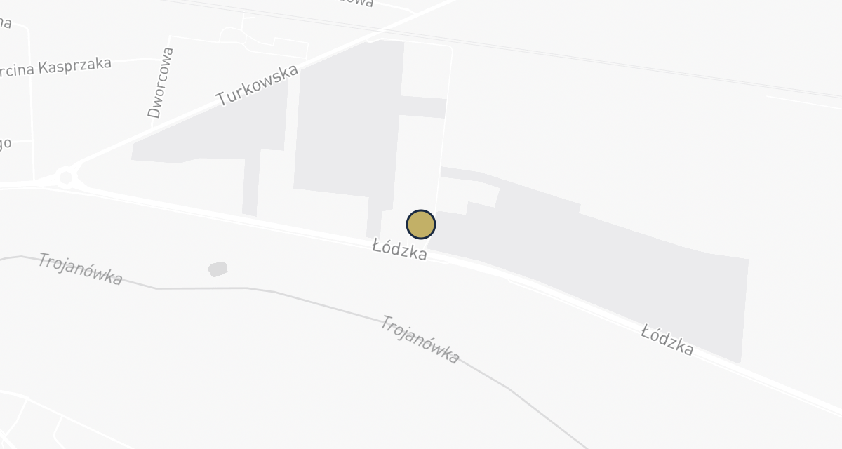 Mapa dojazdu: Gabinet weterynaryjny „Na Łódzkiej”