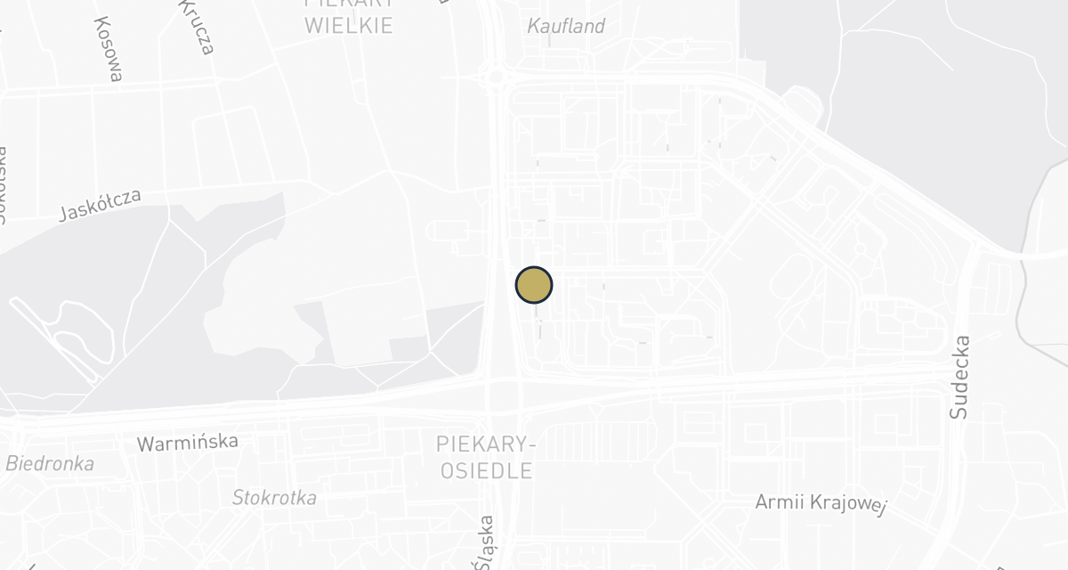 Mapa dojazdu: Monavet. Przychodnia weterynaryjna. Mierzwa M., lek. wet.
