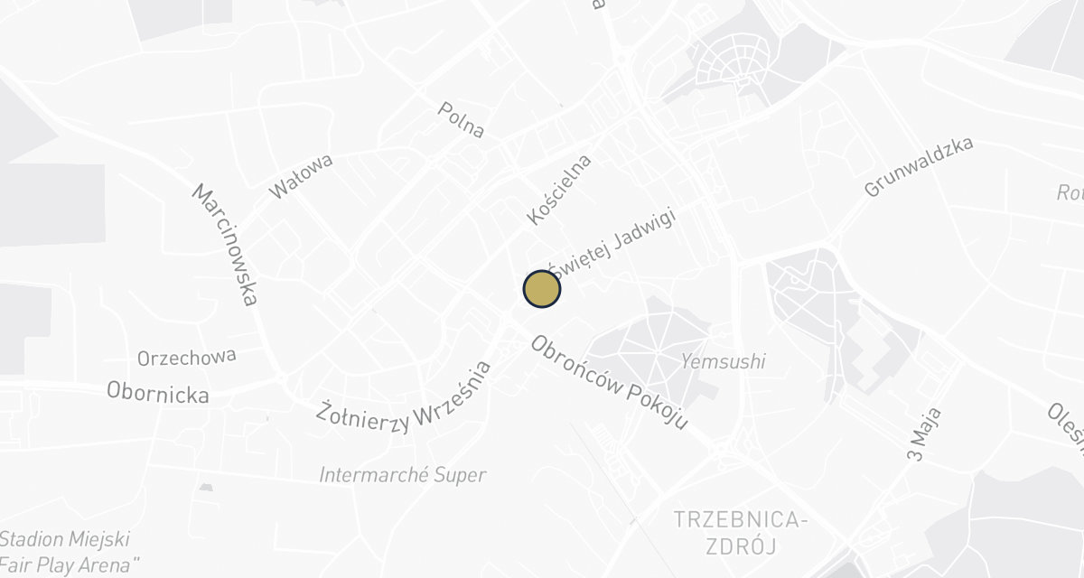 Mapa dojazdu: Gabinet Weterynaryjny lek. wet. Rubaszewski Bogusław