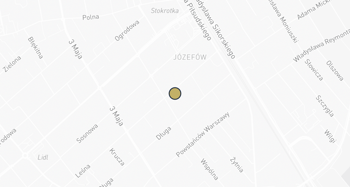 Mapa dojazdu: Przychodnia Weterynaryjna Leśna 7