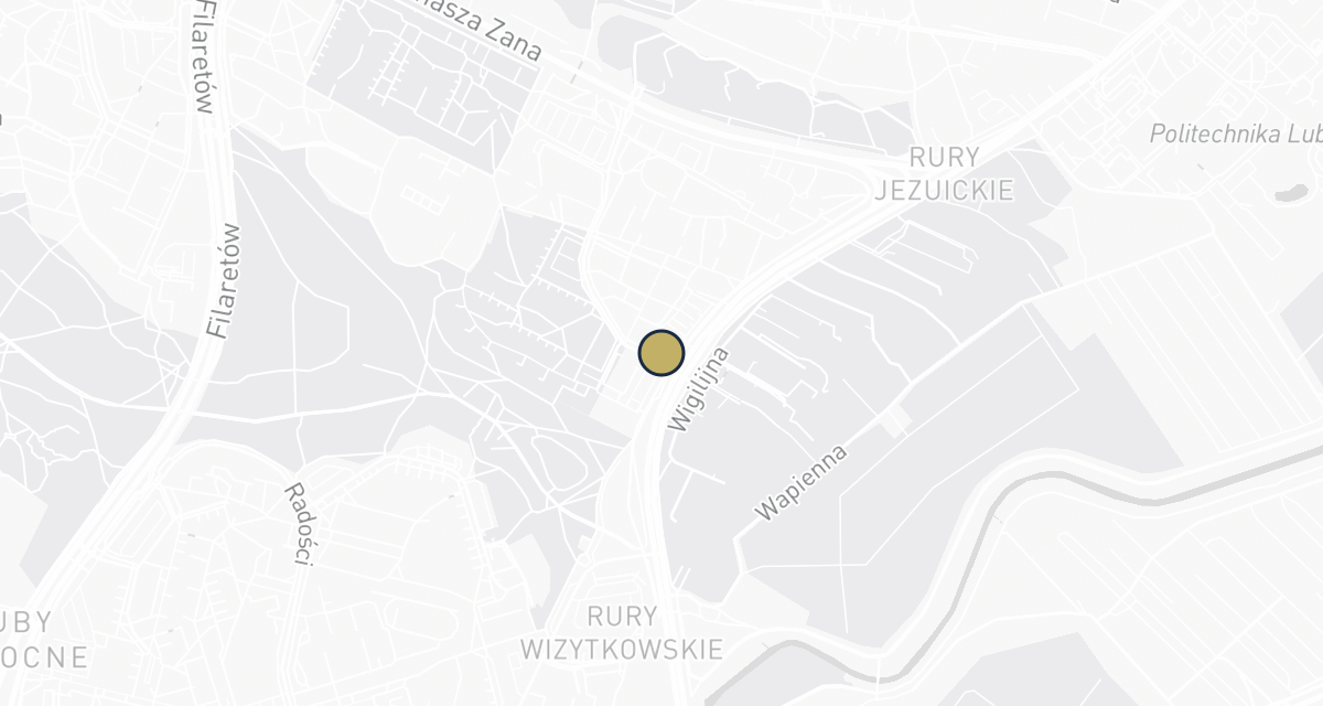 Mapa dojazdu: Gabinet Weterynaryjny Łapolubni