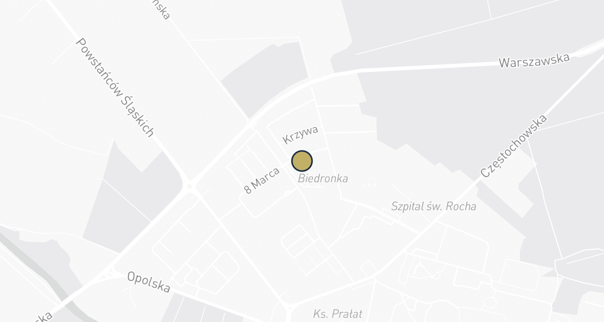 Mapa dojazdu: Marian Lakota "GAMWET" Gabinet Weterynaryjny