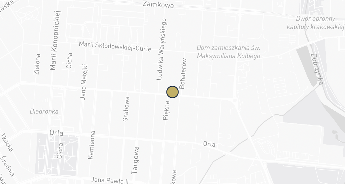 Mapa dojazdu: Twój Przyjaciel. Przychodnia Weterynaryjna