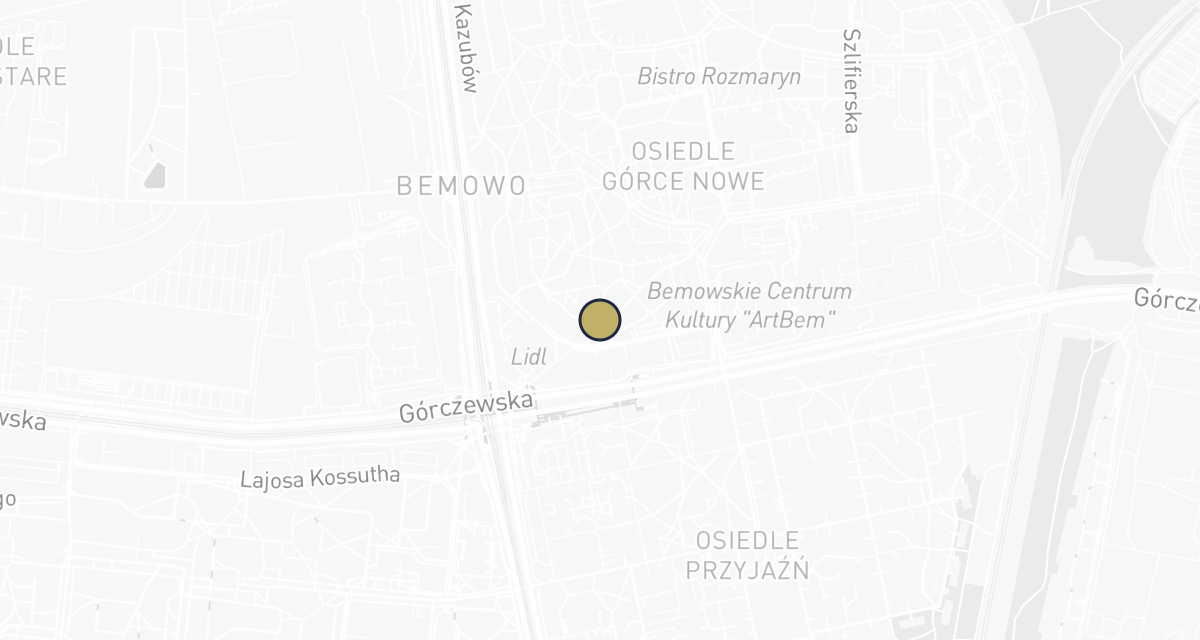 Mapa dojazdu: Przychodnia Weterynaryjna Górce