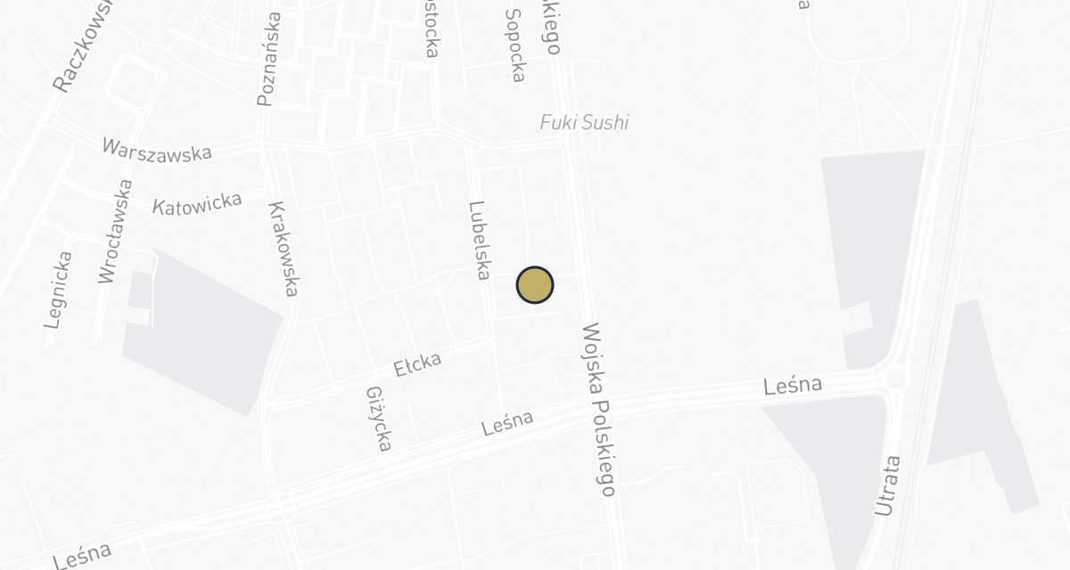 Mapa dojazdu: Gabinet Weterynaryjny PUPIL