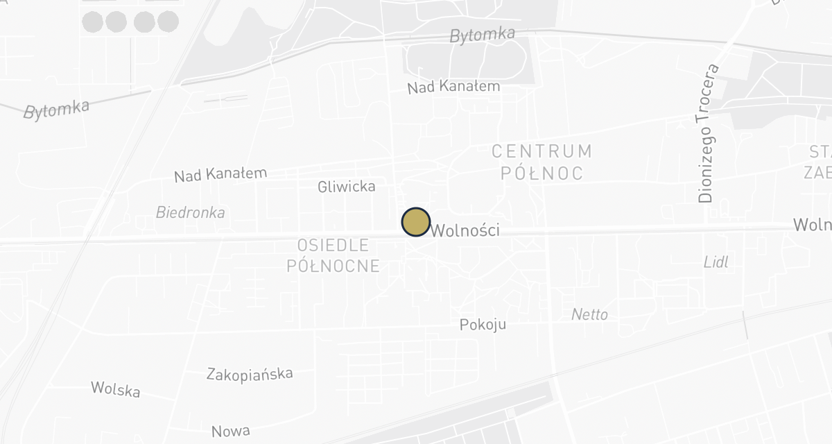 Mapa dojazdu: Przychodnia Weterynaryjna Michał Czingon