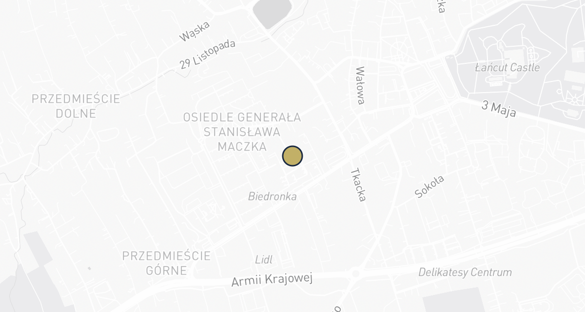 Mapa dojazdu: Canvet. Lecznica weterynaryjna. Michno G.