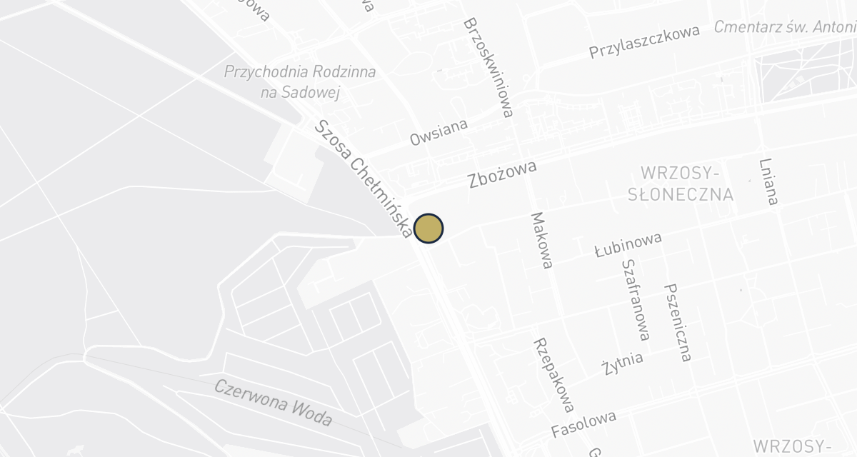 Mapa dojazdu: Gabinet weterynaryjny