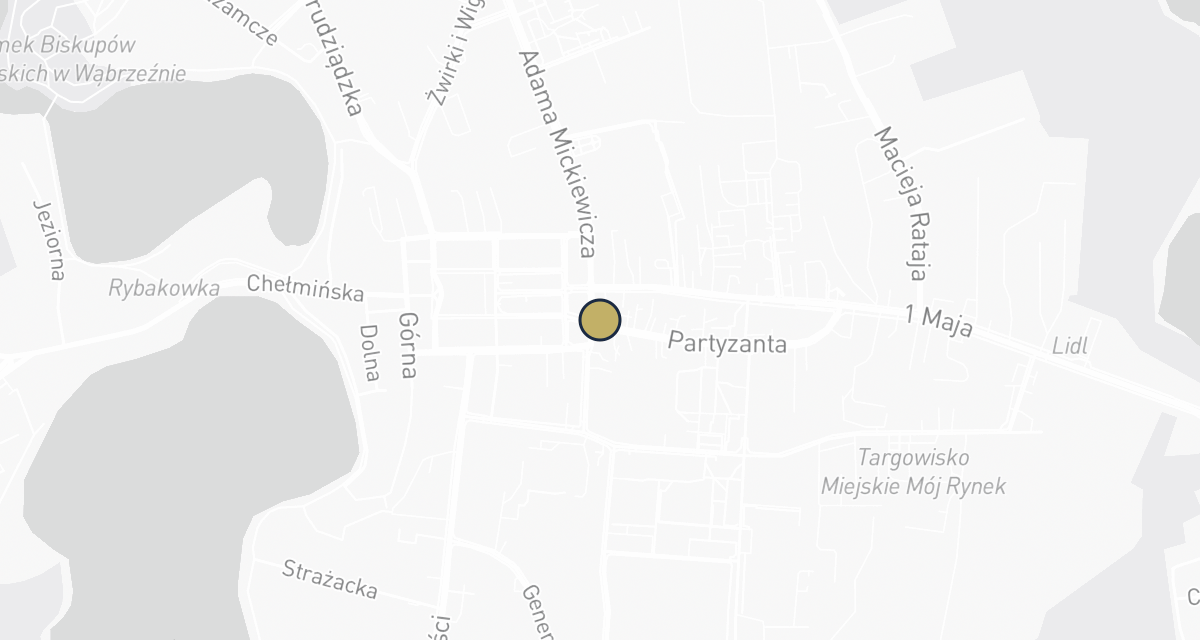Mapa dojazdu: Gabinet weterynaryjny