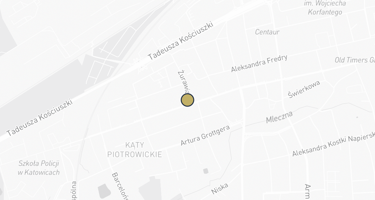 Mapa dojazdu: Gabinet Weterynaryjny AS