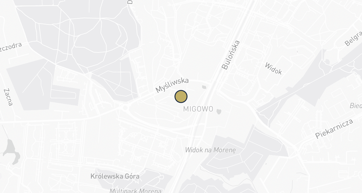 Mapa dojazdu: Specjalistyczne Centrum Weterynaryjne NORDICA