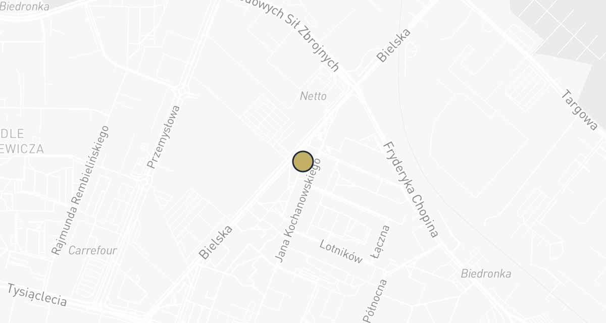 Mapa dojazdu: Na 4 Łapy