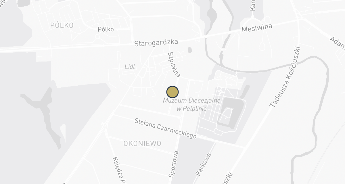 Mapa dojazdu: Gabinet weterynaryjny PEL-VET lek. wet. Anna Lackowska