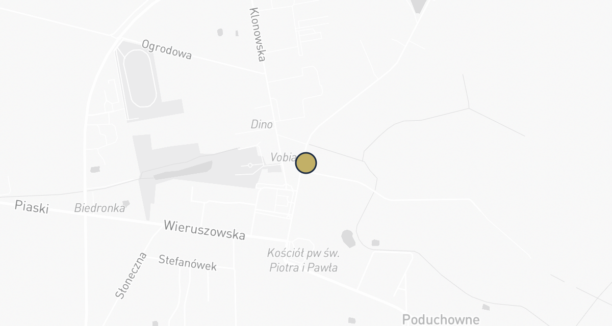 Mapa dojazdu: Gabinet Weterynaryjny AMICUS lek.wet. Magdalena Gołąb-Stochmiał