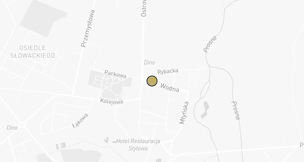 Mapa dojazdu: Tomaszewski M., lek. wet.