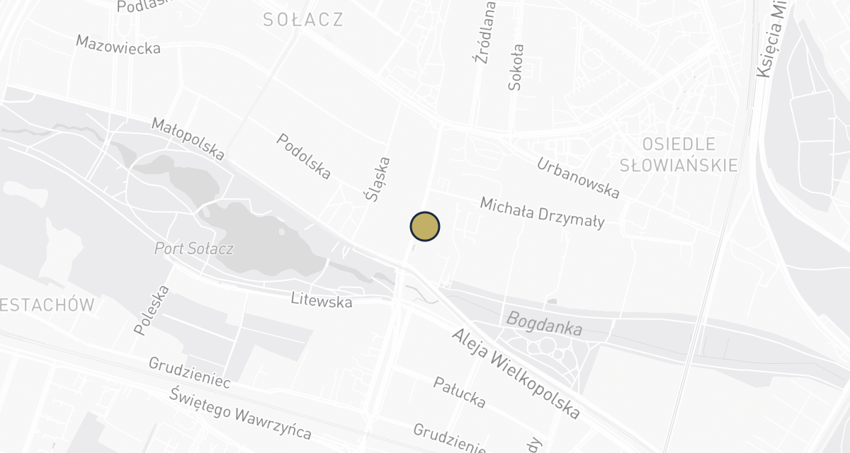 Mapa dojazdu: Gabinet Weterynaryjny ANIMAL