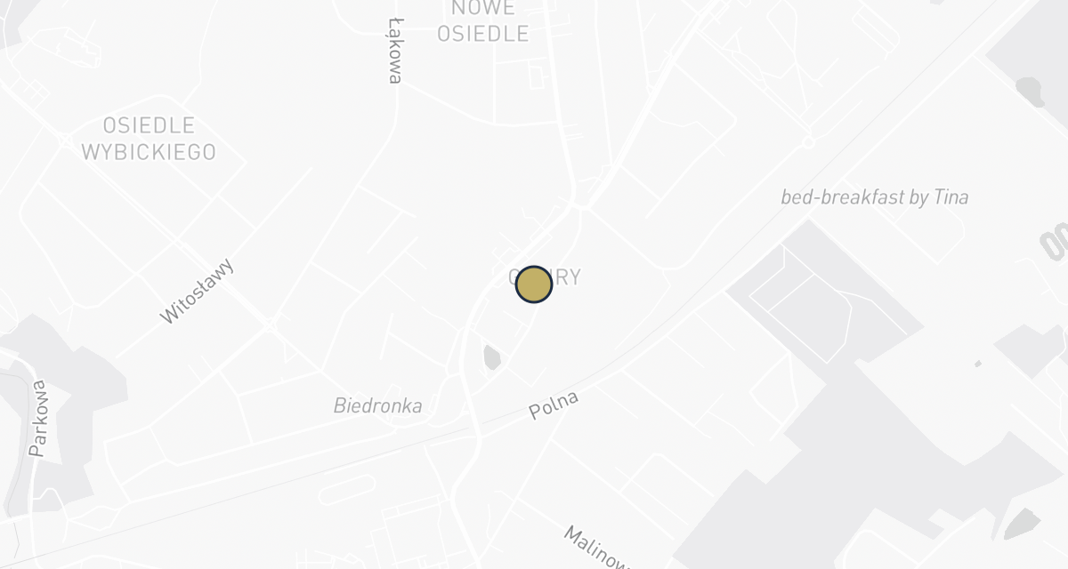 Mapa dojazdu: Domina. Gabinet weterynaryjny. Profilaktyka, lecznictwo